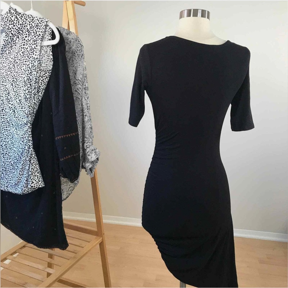 Lulu's Black ‘Steal Your Attention’ Bodycon Dress